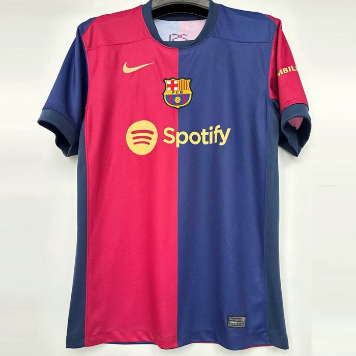 24-25 Barcelona Home Fans Soccer Jersey