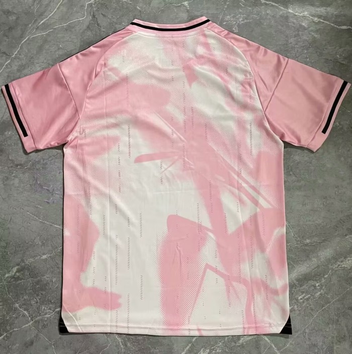 24-25 Real Madrid Pink Fans Training Shirts