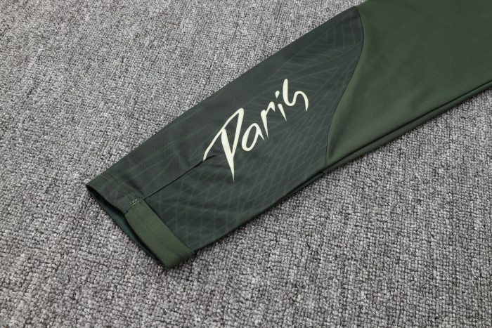 23-24 Paris Saint-Germain High Quality Half Pull Tracksuit