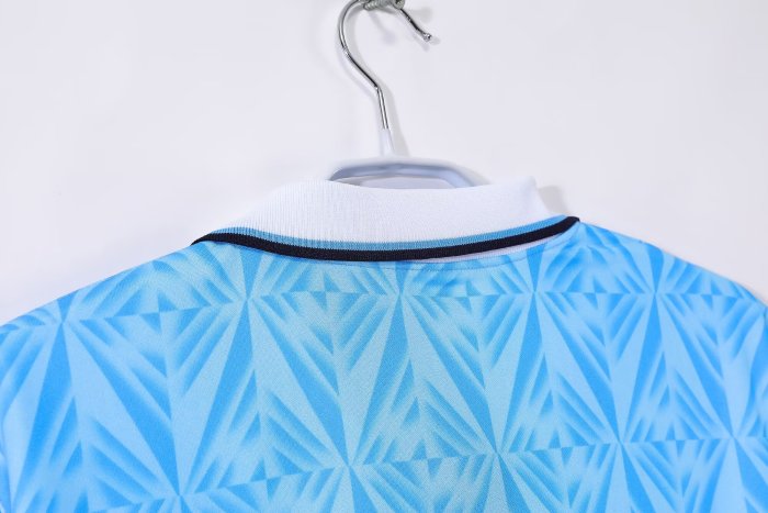 1991-1992 Lazio Home Retro Blue Soccer Jersey