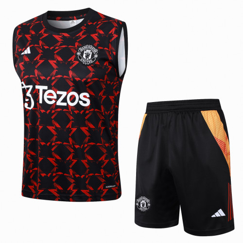 24-25 Manchester United High Quality Tank Top And Shorts Suit