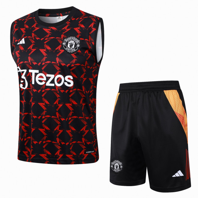 24-25 Manchester United High Quality Tank Top And Shorts Suit