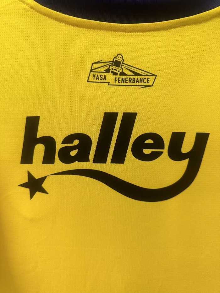 24-25 Fenerbahce Home Fans Soccer Jerse全广告版本