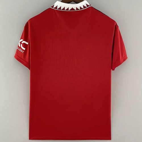 22-23 Manchester United Home 1:1 Fans Soccer Jersey