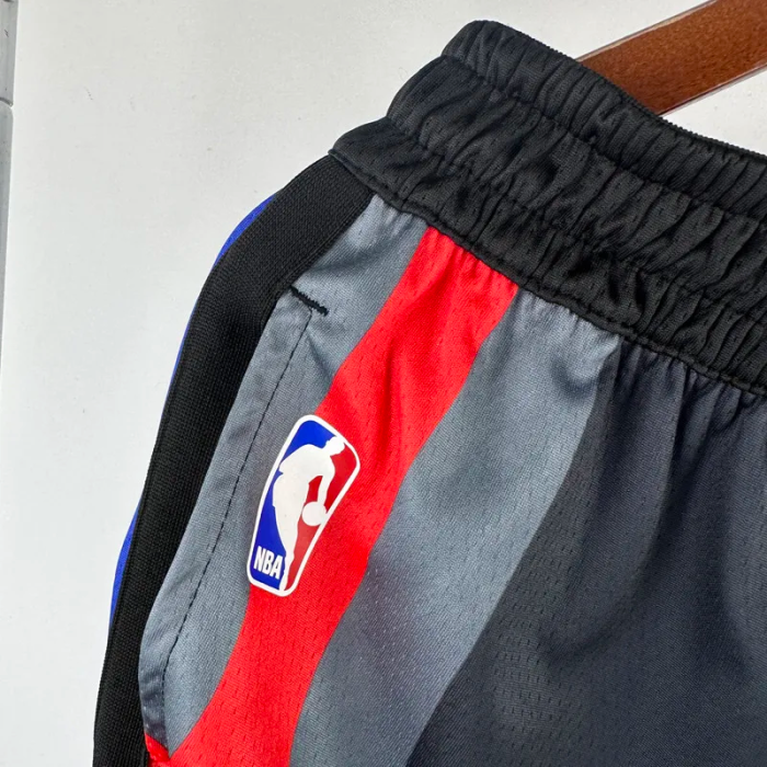 23-24 NETS Black City Edition Top Quality NBA Pants