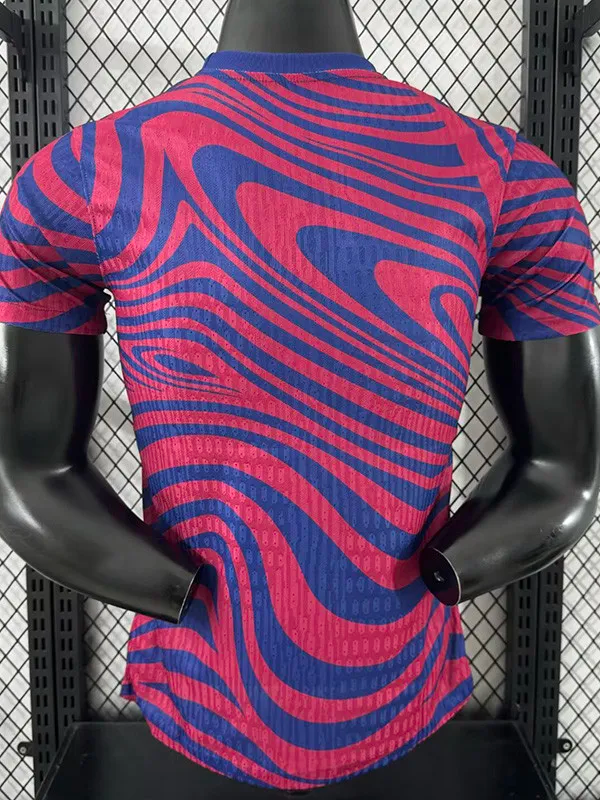 25-26 Barcelona Red Blue Special Edition Player Version Training Shirts