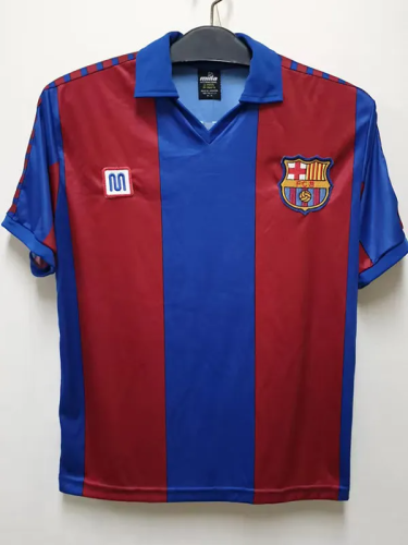 1980-1982 Barcelona Home Retro Soccer Jersey