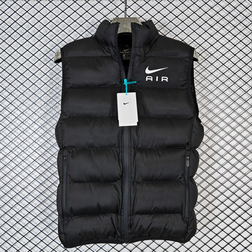 24-25  NK AIR Black Cotton jacket vest (Waistcoat)