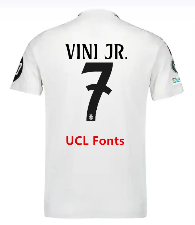 24-25 Real Madrid Home Long Sleeve Soccer Jersey