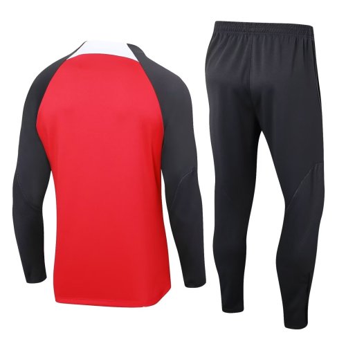 24-25 Liverpool High Quality Half Pull Tracksuit