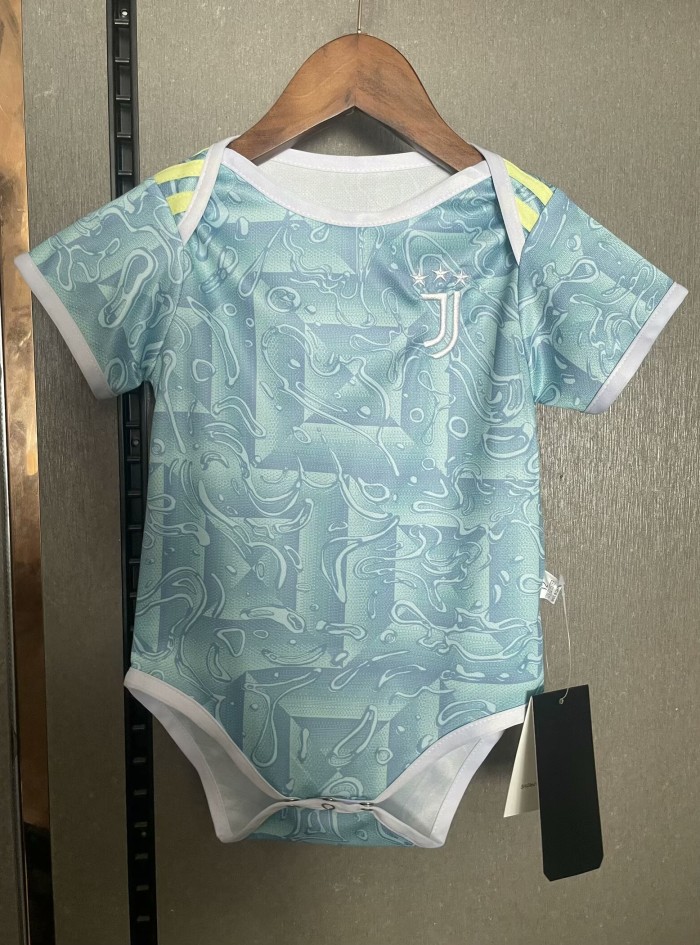 25-26 Juventus Away Baby Infant Crawl Suit