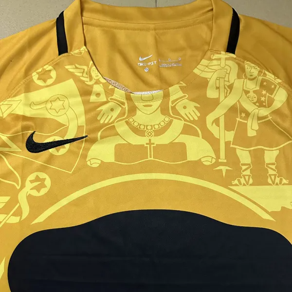 2024 Pumas UNAM Golden Special Edition Fans Soccer Jersey