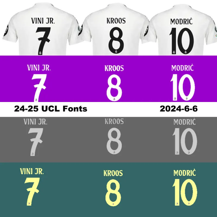 24-25 Real Madrid Third Fans Soccer Jersey