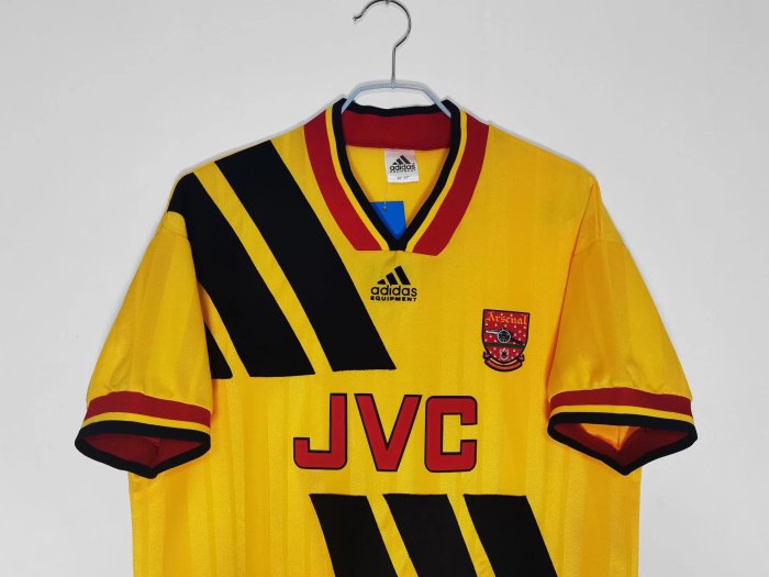 1993-1994 Arsenal Away Retro Soccer Jersey