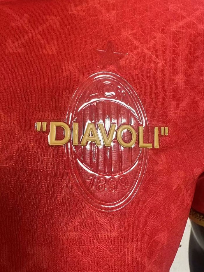 25-26 AC Milan Fourth Goalkeeper Player Version Soccer Jersey