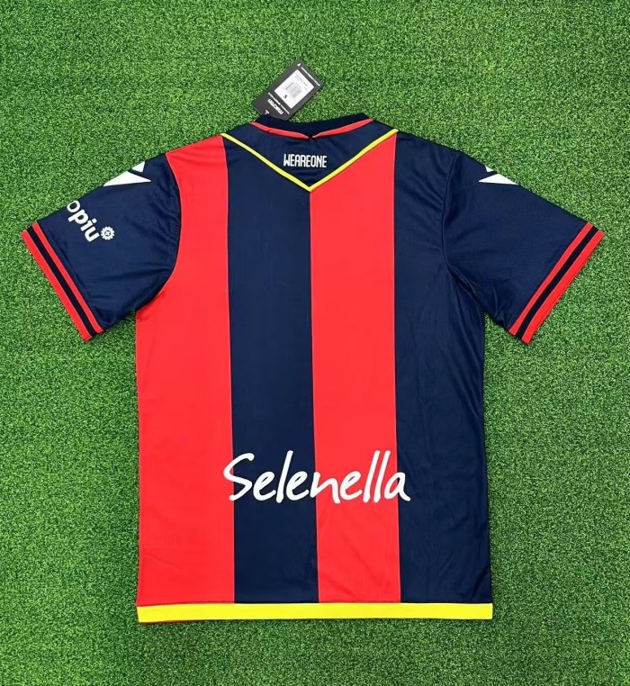 24-25 Bologna Home Fans Soccer Jersey