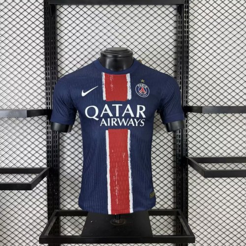 24-25 Paris Saint-Germain Home Player Version Soccer Jersey—Star 有星