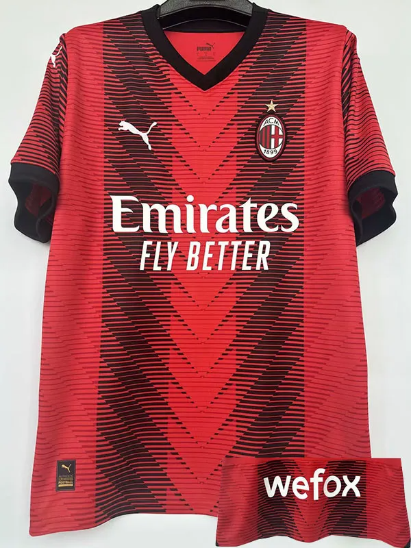 23-24 AC Milan Home 1:1 Fans Soccer Jersey