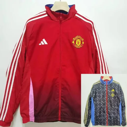 2024 Manchester United Double Sided Windbreaker