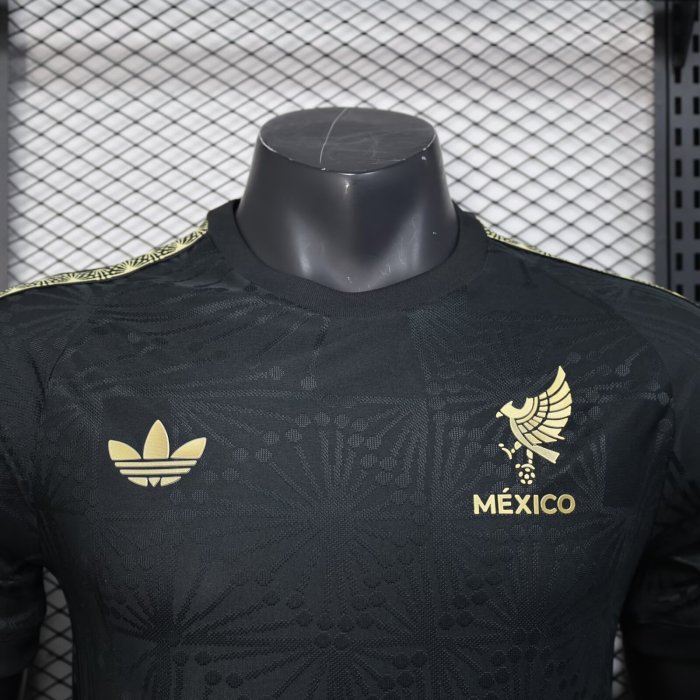 25-26 Mexico Gold Cup Black Player Vesion Soccer Jersey