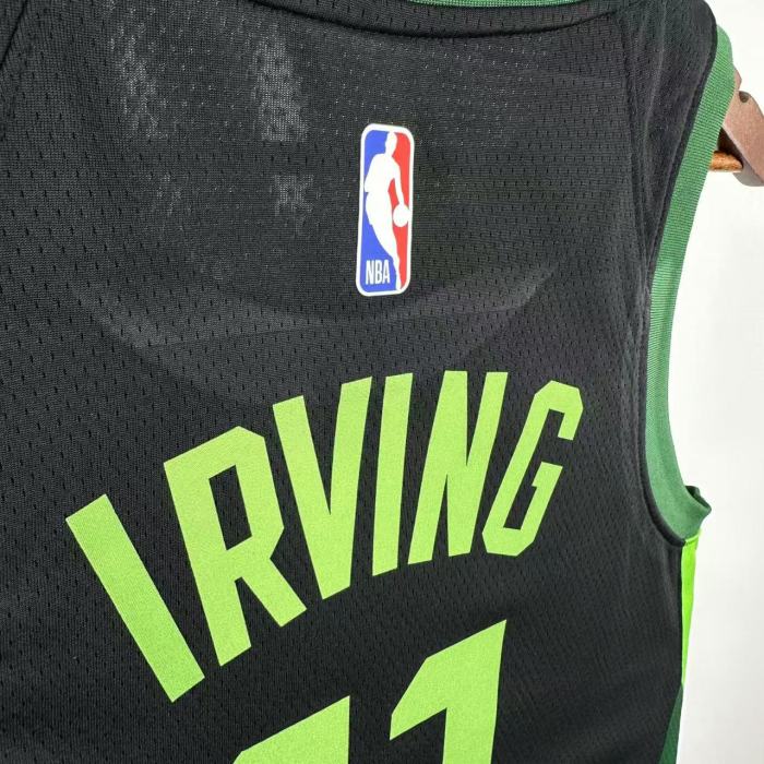 24-25 CELTICS IRVING #11 Black City Edition Top Quality Hot Pressing NBA Jersey