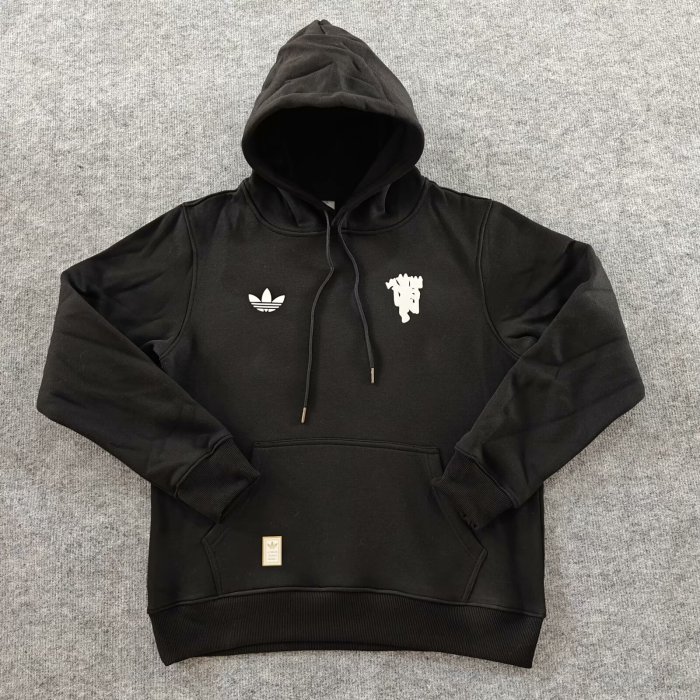 2024 Manchester United Black Fleece Hoodie