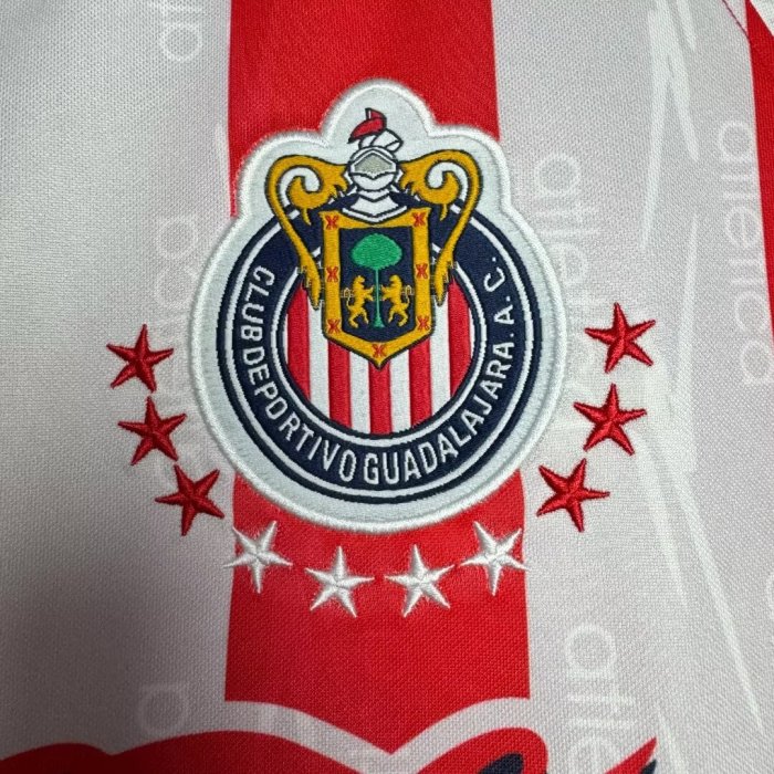 1998-1999 Chivas Home Retro Soccer Jersey