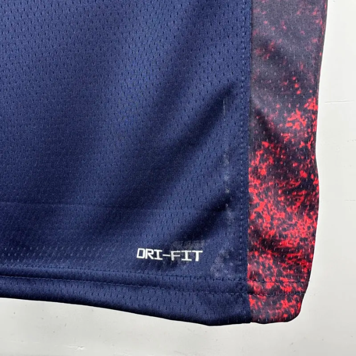 2024 Olympic Game USA JAMES # 6 Dark Blue Basketball Jersey