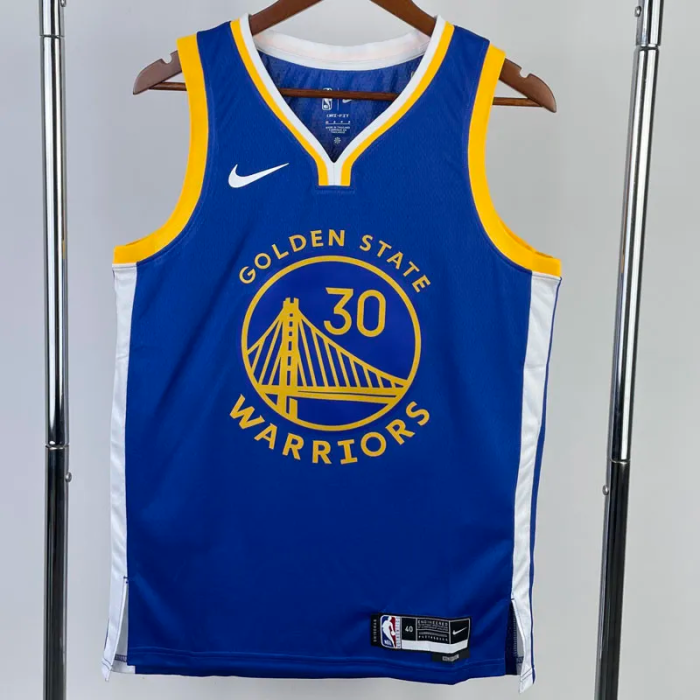 22-23 WARRIORS CURRY #30 Blue Top Quality Hot Pressing NBA Jersey