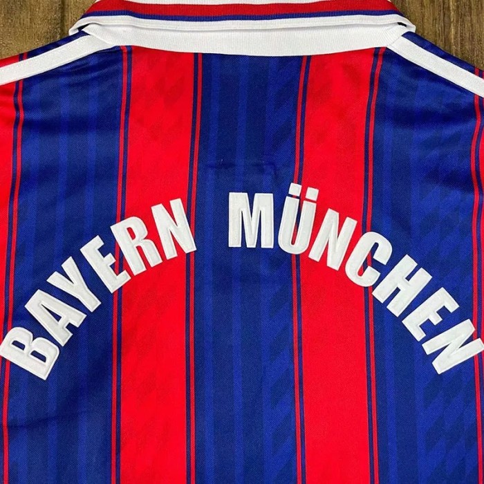 1995-1997 Bayern Home Retro Soccer Jersey