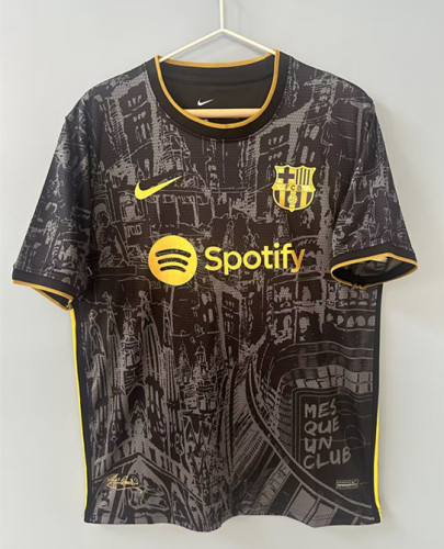 2024 Barcelona Black Special Edition Training shirts