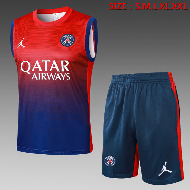 24-25 Paris Saint-Germain High quality Tank Top And Shorts Suit
