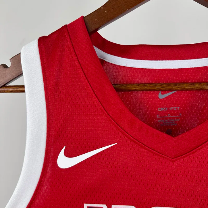 2024 Olympic Game USA JAMES # 6 Red Basketball Jersey