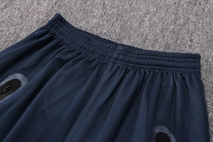 22-23 Barcelona Dark blue Hoodie Jacket Tracksuit#F399