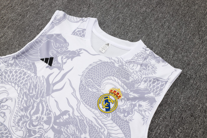 24-25 Real Madrid High Quality Tank Top And Shorts Suit