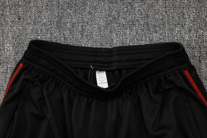 23-24 Manchester United High Quality Half Pull Tracksuit