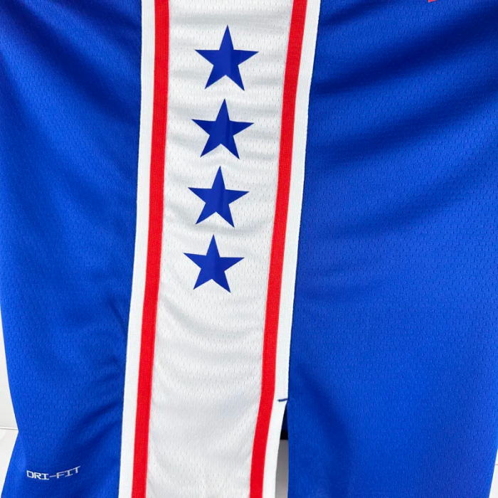 24-25 76ERS GEORGE #8 Blue Top Quality Hot Pressing NBA Jersey