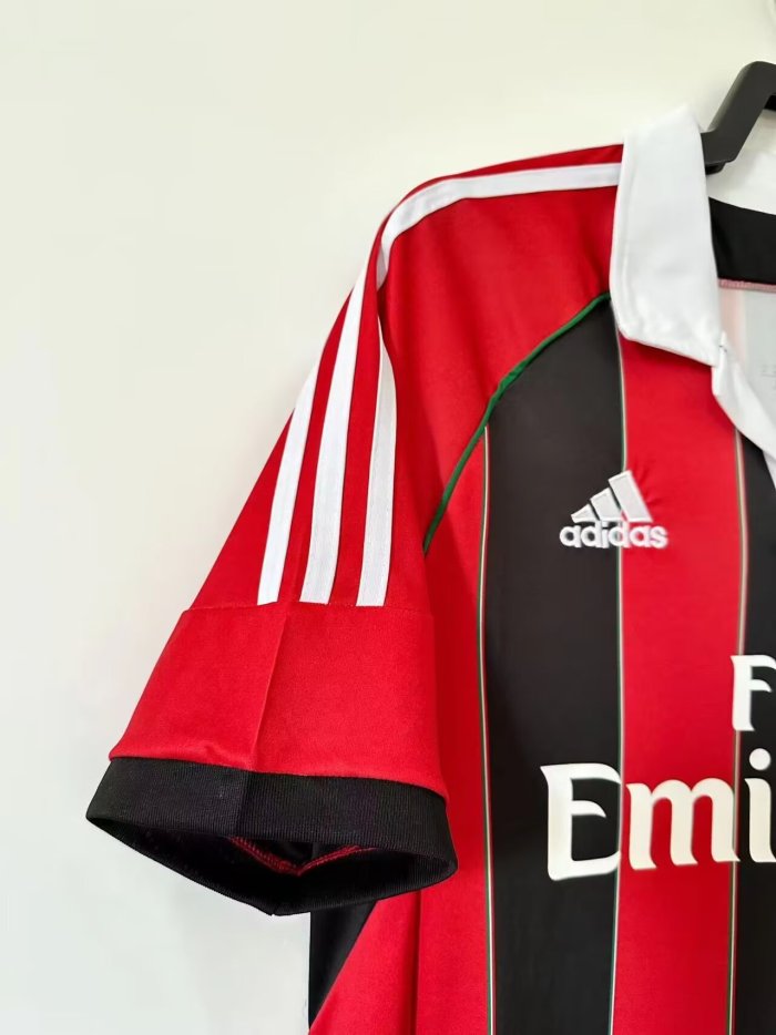2012-2013 AC Milan Home Retro Soccer Jersey