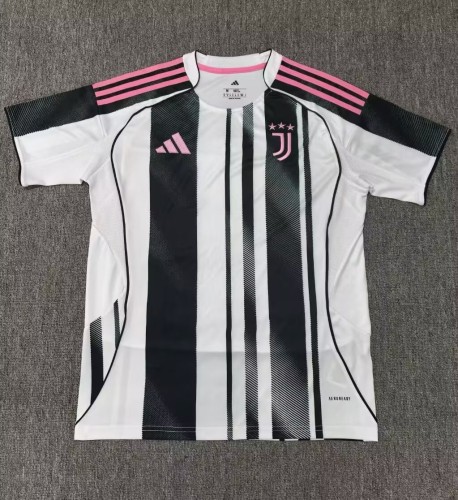 25-26 Juventus Home Fans Soccer Jersey