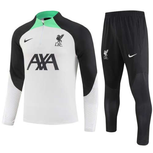 23-24 Liverpool High Quality Half Pull Tracksuit