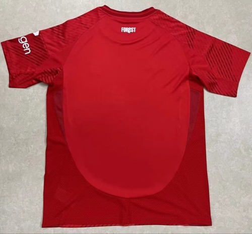 24-25 Nottingham Home Fans Soccer Jersey