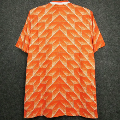 1988  Netherlands Home Retro Soccer Jersey