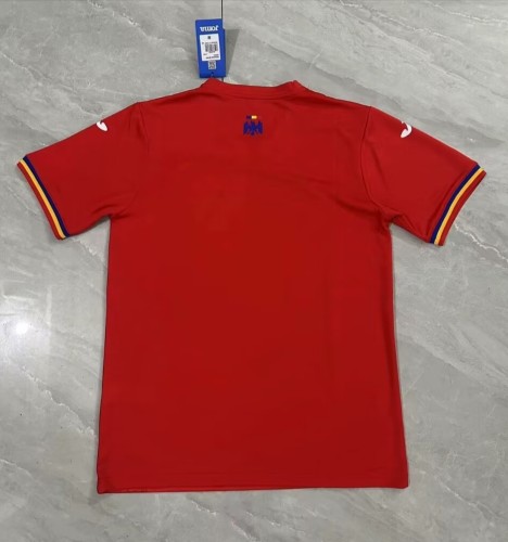 2024 Romania Away Fans Soccer Jersey
