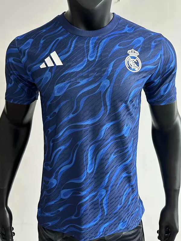 25-26 Real Madrid Royal Blue Player Version Training Shirts