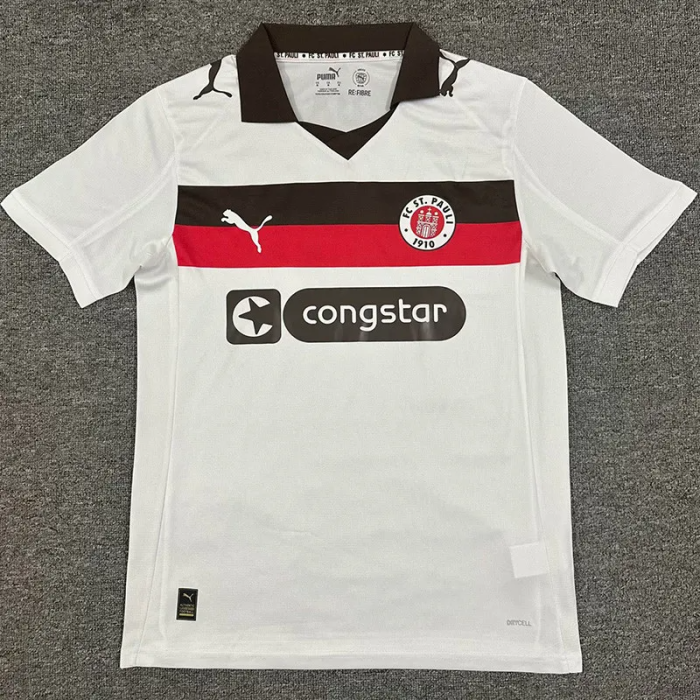 25-26 St. Pauli Away Fans Soccer Jersey