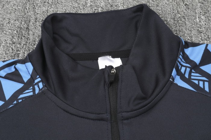 24-25 Napoli High Quality Half Pull Tracksuit