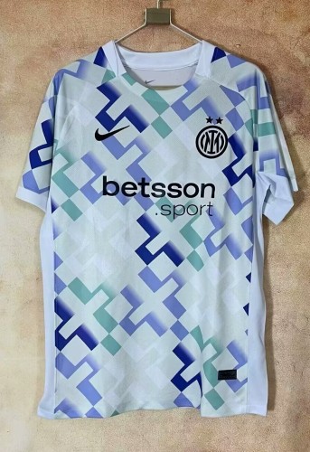 25-26 Inter Milan Away Fans Version Soccer Jersey*带广告