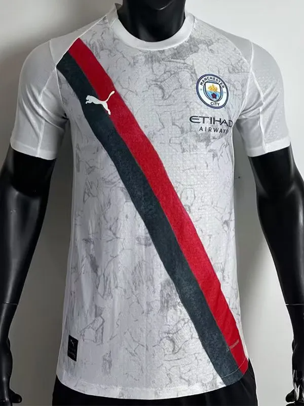 25-26 Manchester City Away Player Version Soccer Jersey
