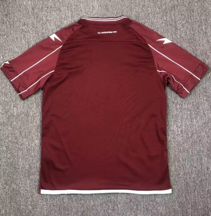24-25 Salernitana Home Fans Soccer Jersey