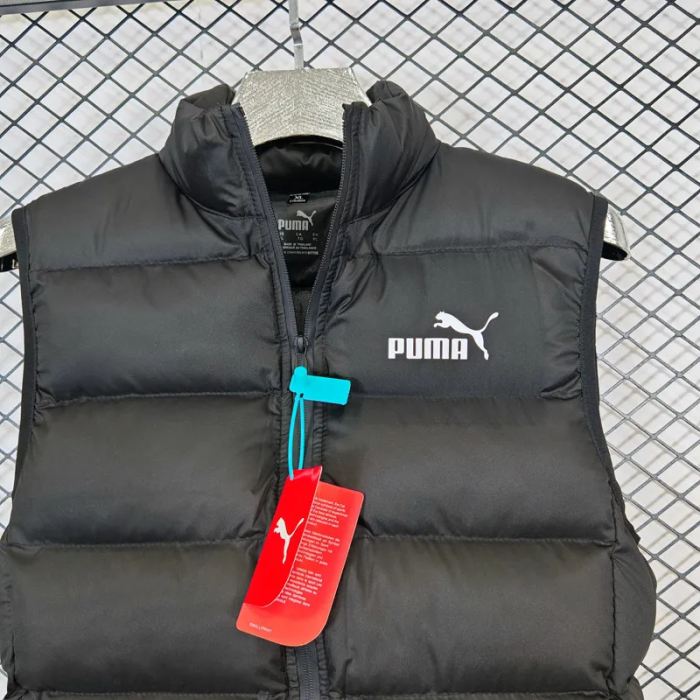 24-25  PM Black Cotton jacket vest (Waistcoat)